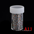 Color Nail Art Wraps Glitter Sticker Decal Polish Decoration Transfer Foil Decal
